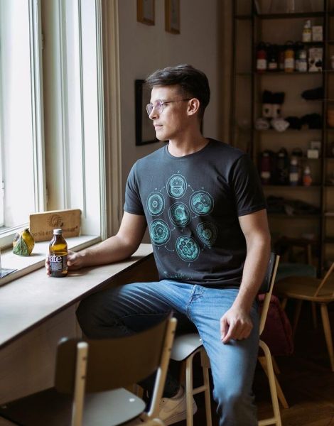 Zerum Herren T-Shirt Way-of-Life Nachhaltig Fair