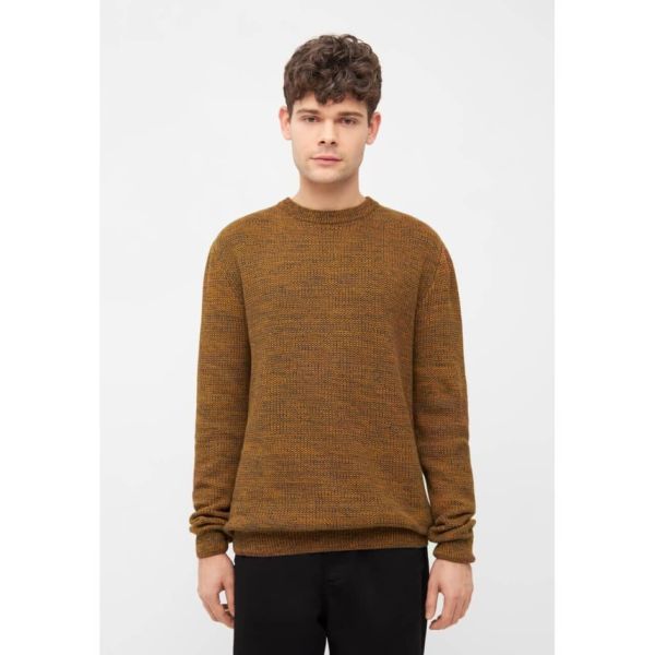 Givn melierter Strickpulli Aiden Fair nachhaltig Biobaumwolle