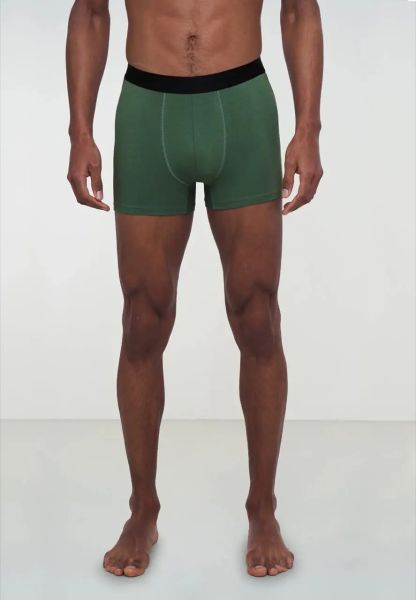 Recolution Männer Unterhose Boxer Brief Karvy Grün