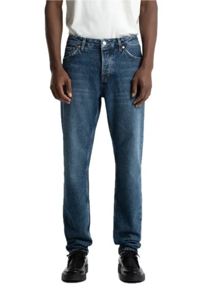 Kings-of-Indigo Tapered Jeans Jerrick Zintare-Dark ohne Elasthan