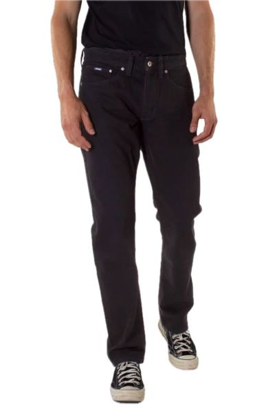 Kuyichi Scott Regular Men-Jeans Vintage Schwarz
